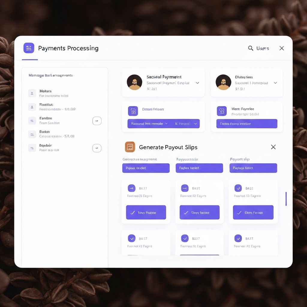 Payments Processing Interface