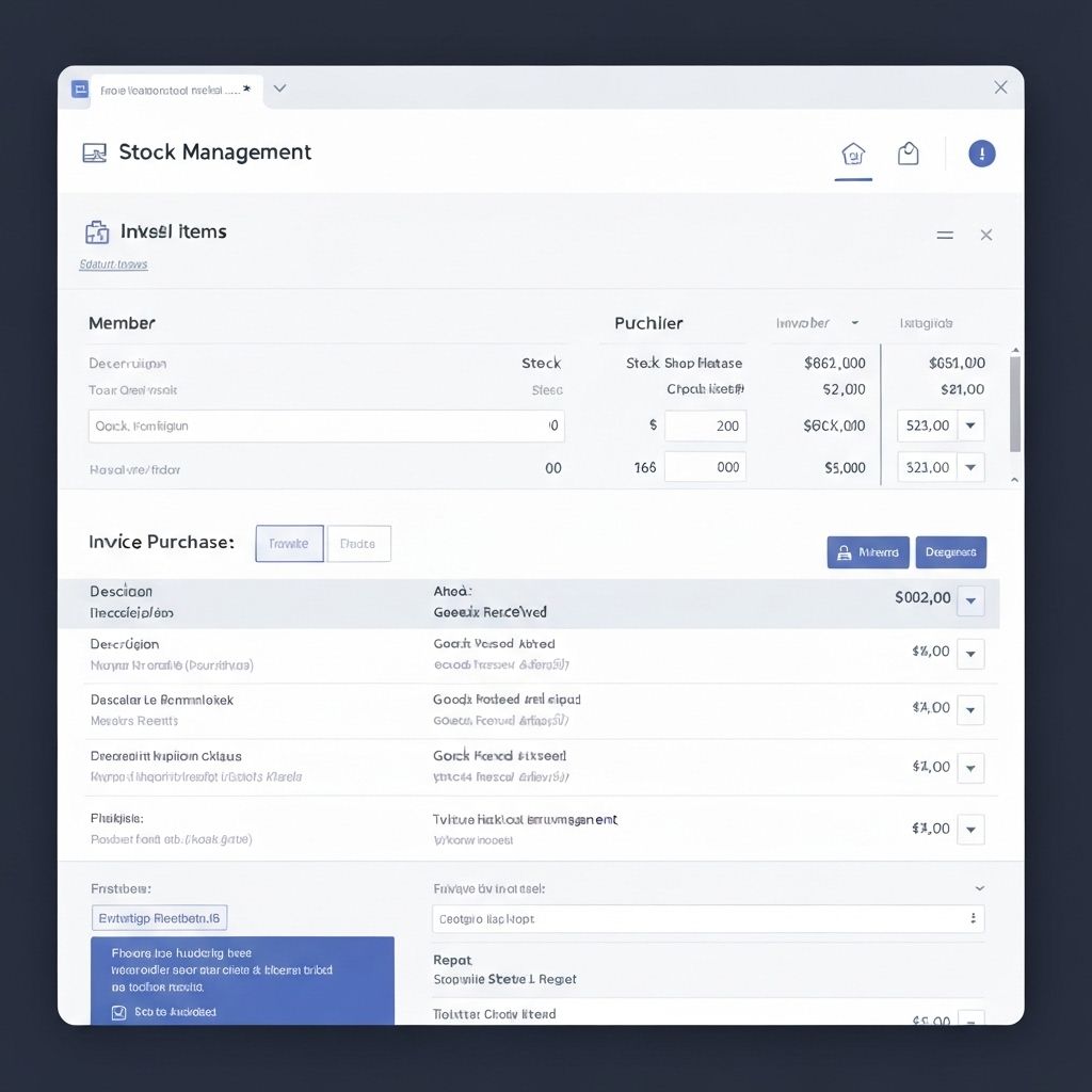 Store Inventory Management Interface